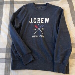 Navy JCrew Crewneck